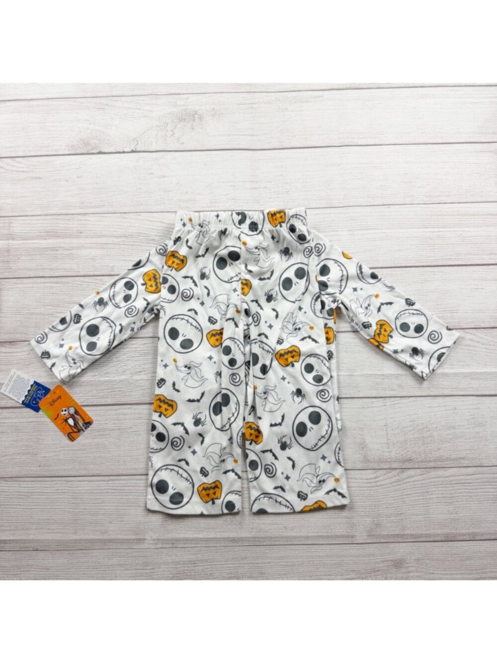 Disney Jack Skellington Toddler Halloween Pajama Set Nightmare Before NWT 3T - Picture 6 of 6